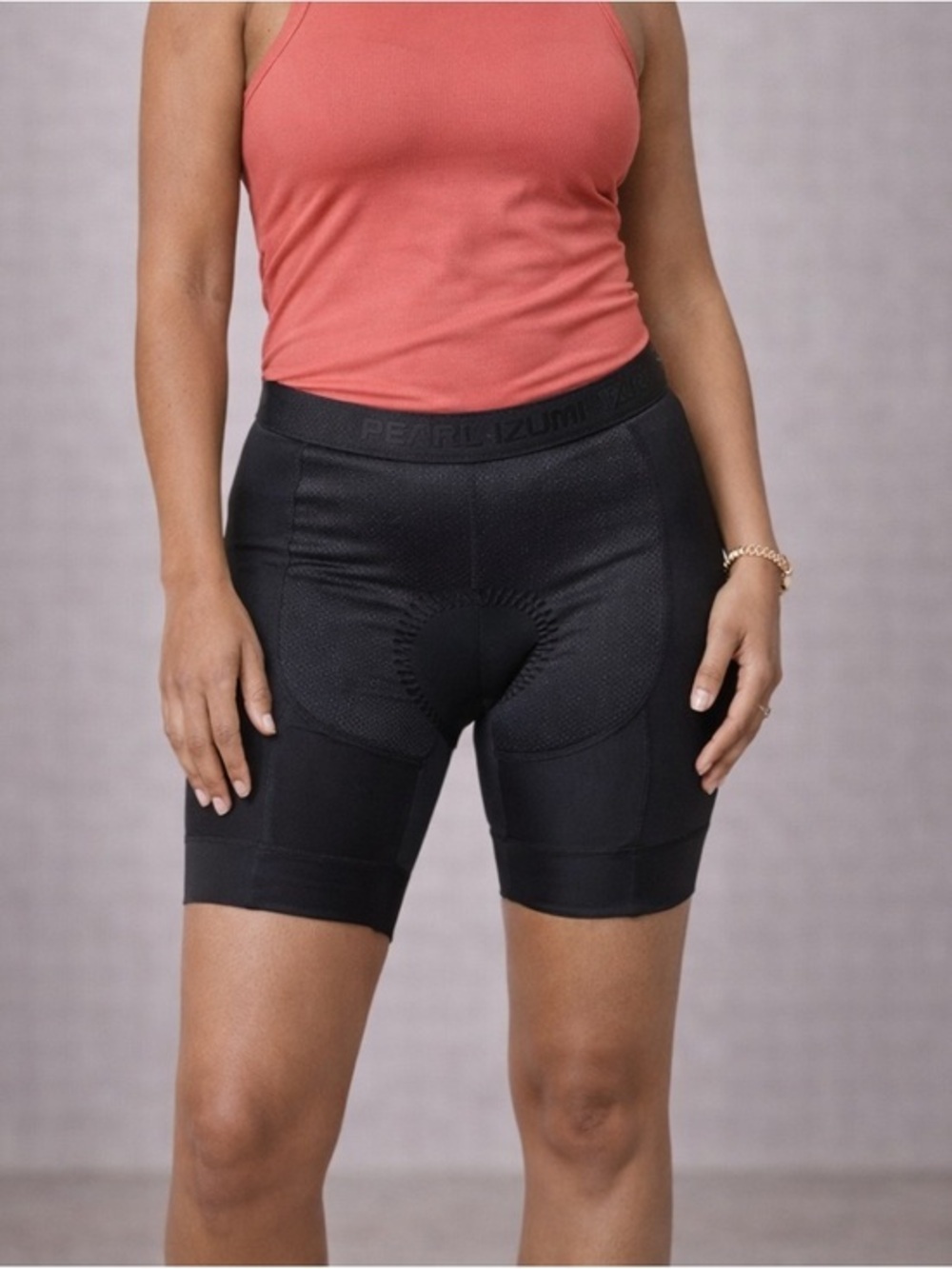 Pearl Izumi Mesh Black Cycling Bike Padded Shorts Women Size XS